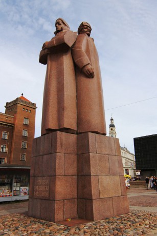 Pomník Lotyšských střelců