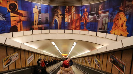 Budapešť - metro (1)