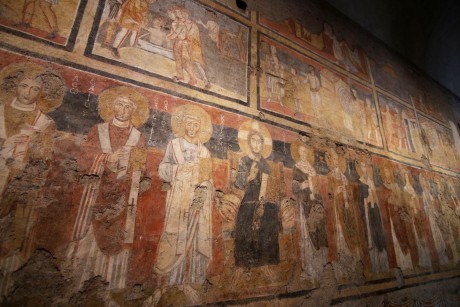 Kostel Santa Maria Antica - malby z doby pontifikátu Pavla I - 757-767 (1)