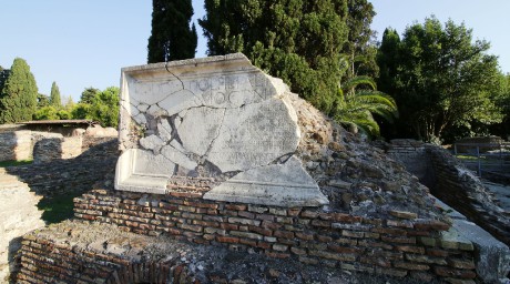 Ostia Antica - pozůstatky města (13) - Porta Romana