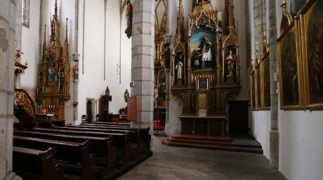 Český Krumlov - kostel sv. Víta (7)