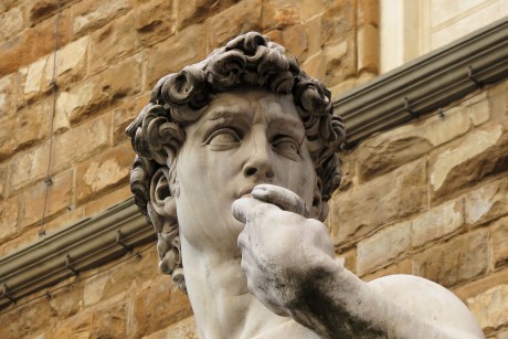 Socha Davida na Piazza della Signoria (3)