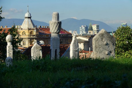 Sarajevo_mešita Šejh Feraha a hřbitůvek (4)