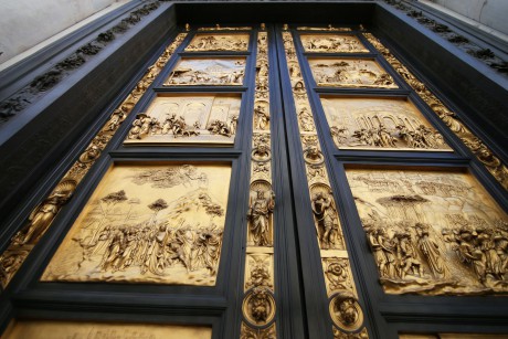 Florencie_Baptisterium San Giovanni _Porta del Paradiso_Lorenzo Ghiberti (1)