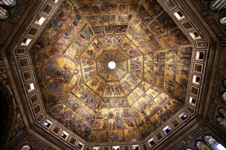 Florencie_Baptisterium San Giovanni_mozaika v kopuli (1)