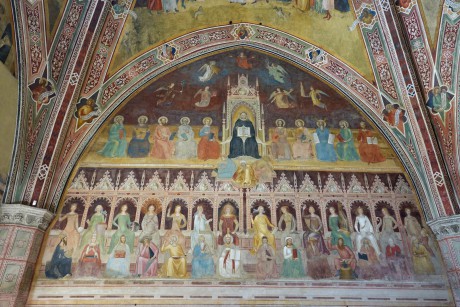 Florencie_Santa Maria Novella_interiér_klášter_Kaple Španělů_Andrea da Firenze_1366-68 (1)