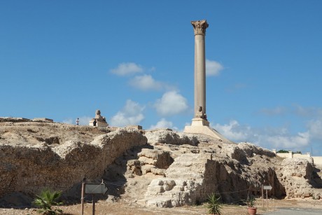 Alexandrie - Serapeum a Pompejův sloup-0003