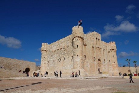 Egypt - Alexandrie - Kajtbájova pevnost-0009